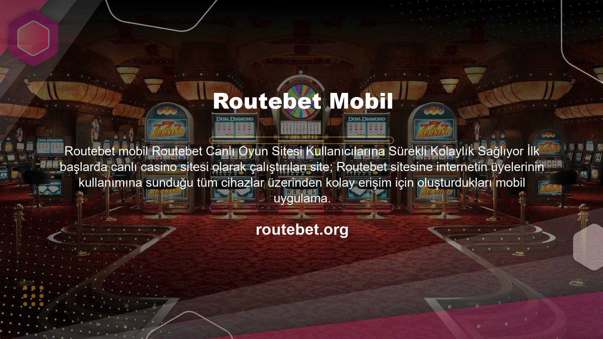 İnternete bağlı herhangi bir cihazdan siteye giriş yapabilir ve canlı casino oyunları oynayabilirsiniz